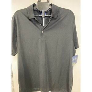 Ben Hogan USA Golf Shirt Men's Size Large Black‎ 100% Cotton NEW